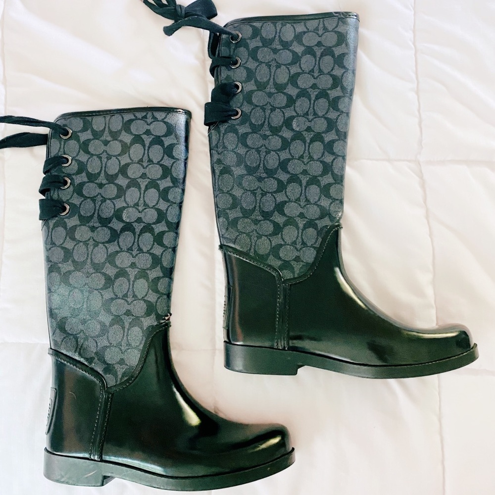 Coach Rain Boots! 💖 SOLD 💖